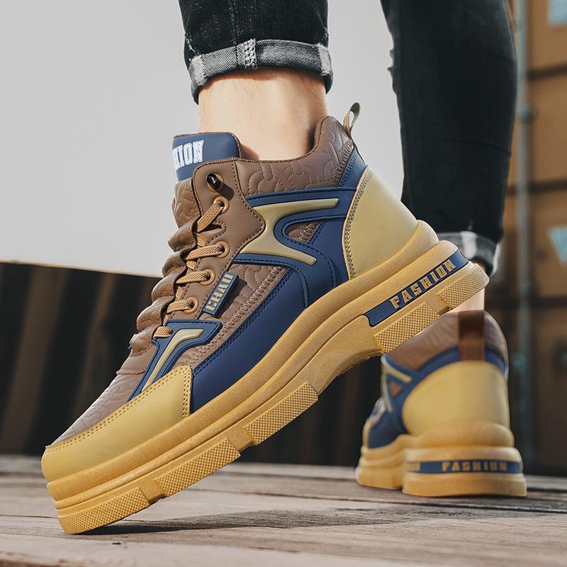 š„Limited Time Offer 49% OFFš„Men's Autumn and Winter New British High Assist Work Wear Short Boots