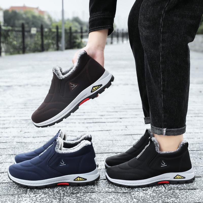 🔥Limited Time Offer 49% OFF🔥Winter New Men's Walking Warm and Plush Thickened Casual Snow Boots