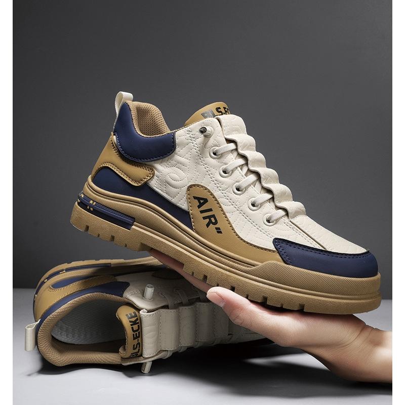 š„Limited Time Offer 49% OFFš„Men's autumn casual versatile leather waterproof board shoes
