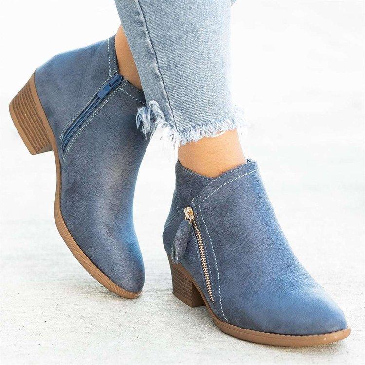 đ„Limited Time Offer 49% OFFđ„Women's suede double zippered boots