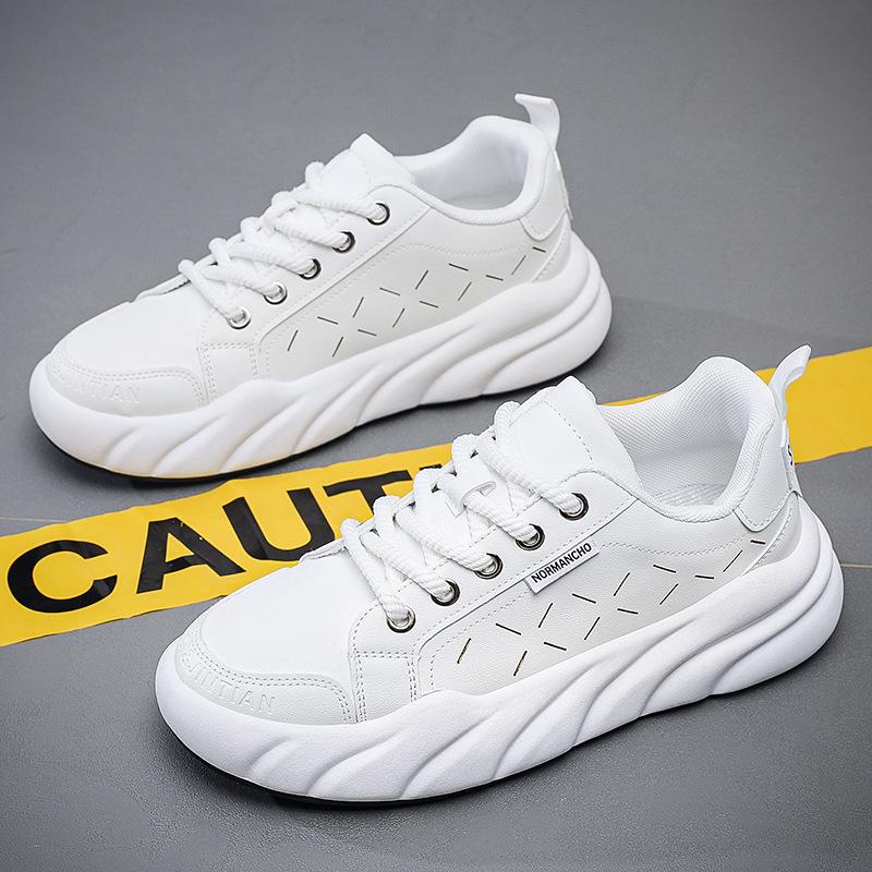 🔥Limited Time Offer 49% OFF🔥Men's leather upper autumn new thick soled men's sports shoes casual shoes