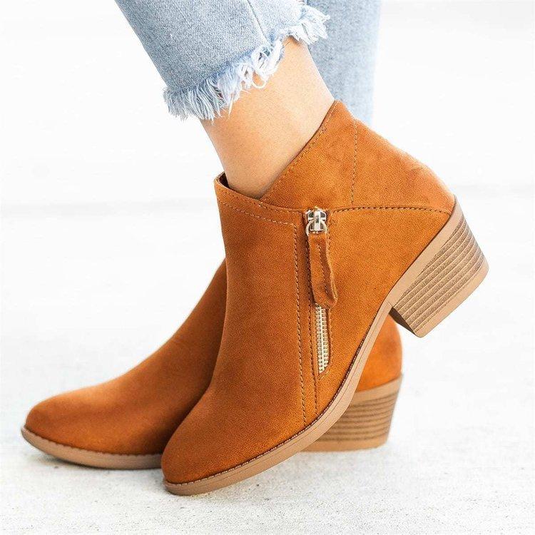 đ„Limited Time Offer 49% OFFđ„Women's suede double zippered boots