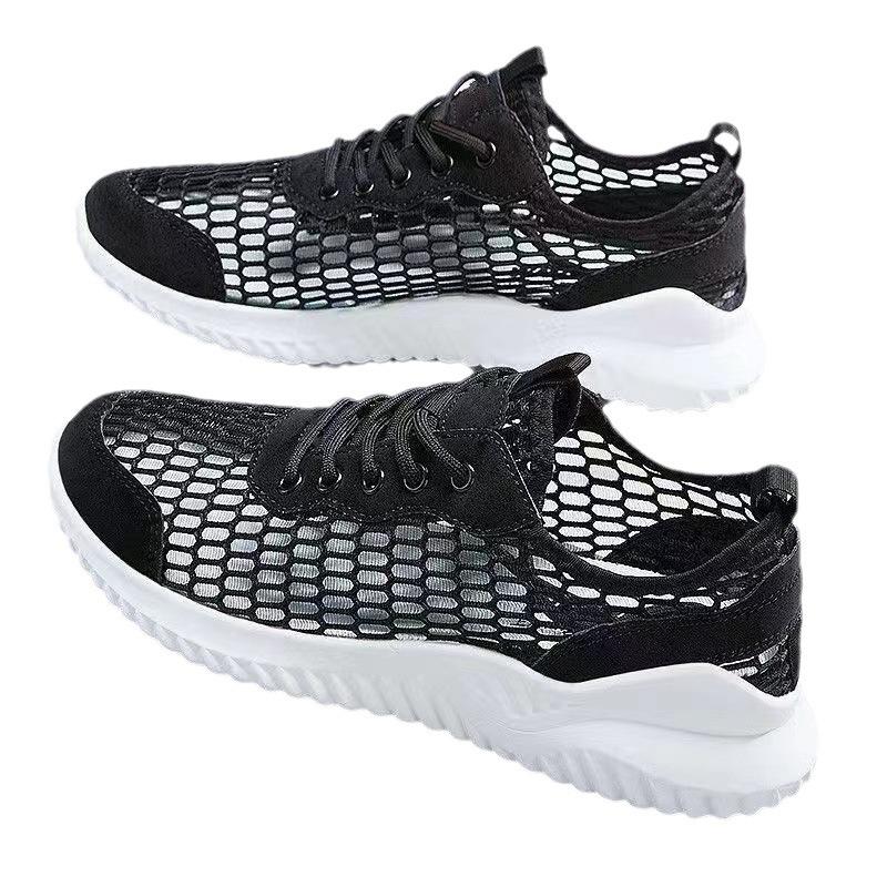 đ„Limited Time Offer 49% OFFđ„New Men's Thin Hollow Mesh Soft Sole Lightweight and Breathable Casual Sports Shoes