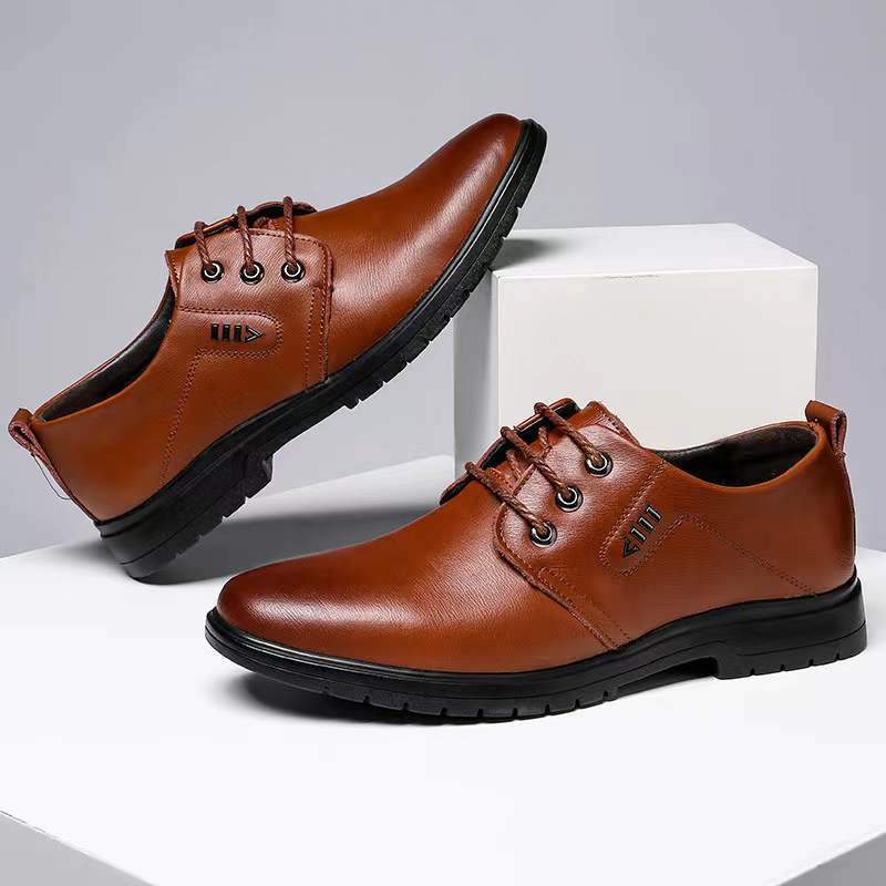 đ„Limited Time Offer 49% OFFđ„Men's business casual breathable soft sole leather shoes