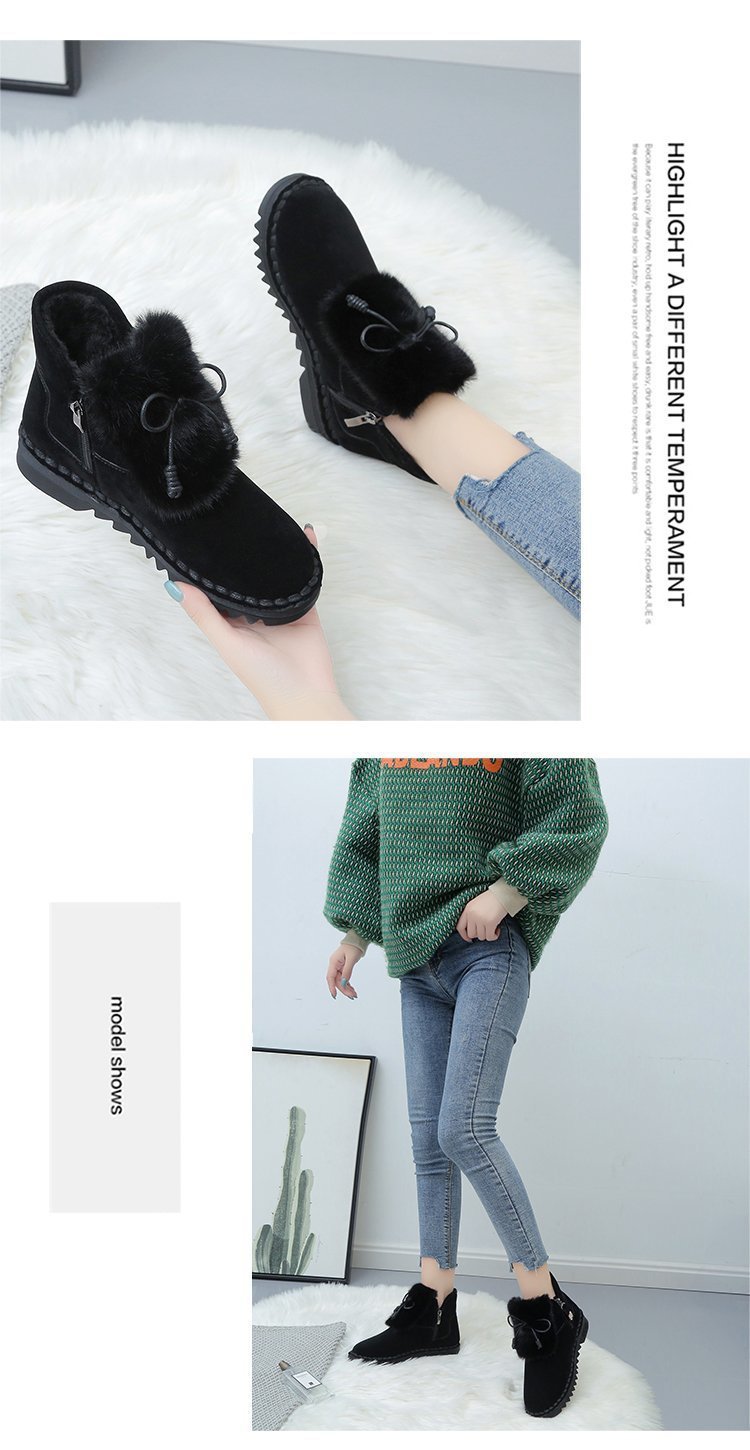 đ„Limited Time Offer 49% OFFđ„Soft soled suede bow boots