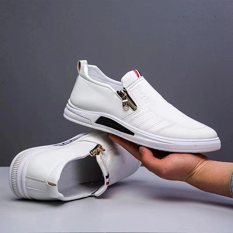 🔥Limited Time Offer 49% OFF🔥New breathable and fashionable business sleeved men's casual leather shoes