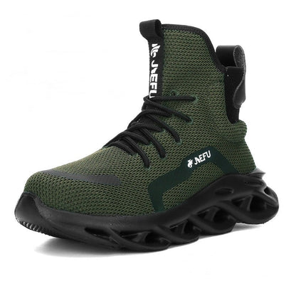 Ultra-Light Breathable Steel Toe Non-Slip Work Shoes