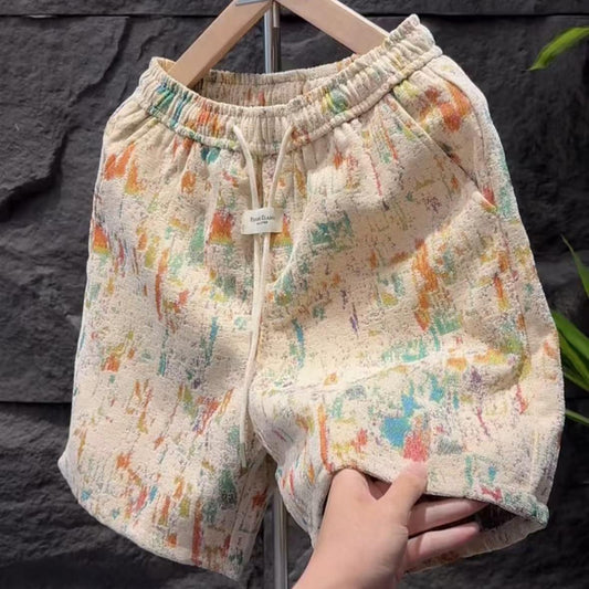 Men's Jacquard Design Shorts