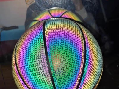 Holographic Reflective Glowing Baseball