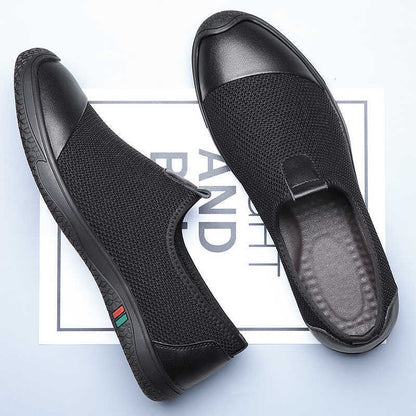Men's new thin soft soled breathable driving shoes