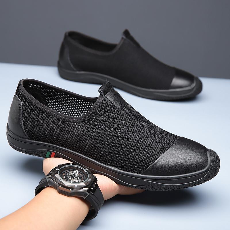 Men's new thin soft soled breathable driving shoes