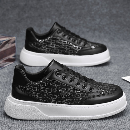 Men's new silver hot casual board shoes