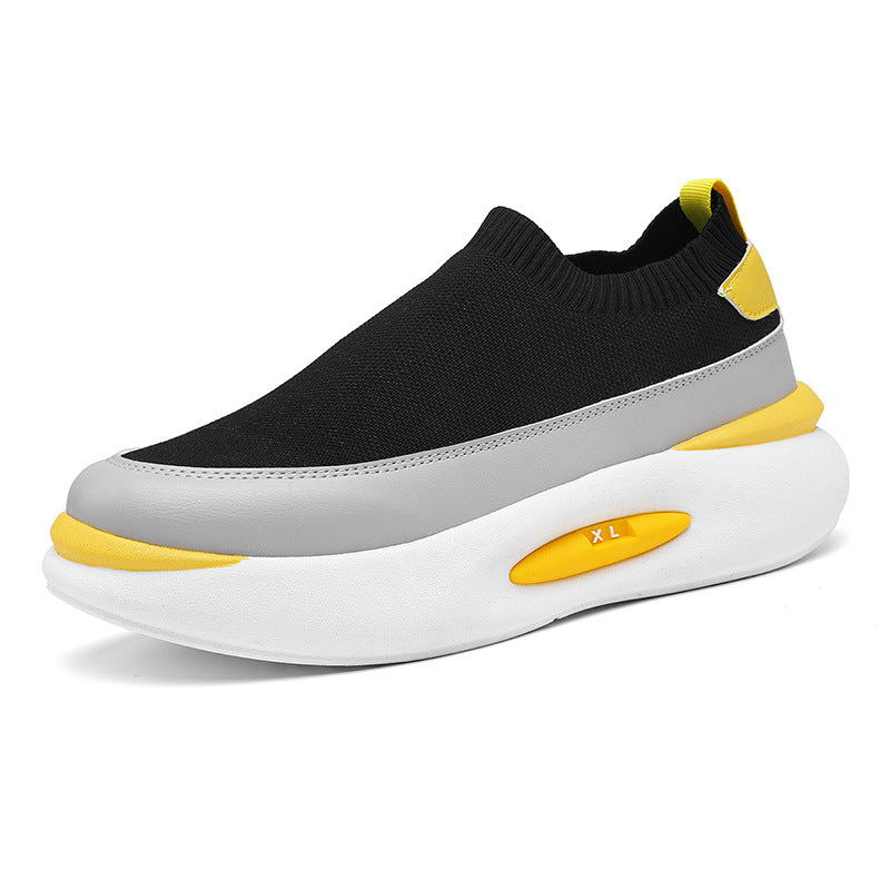 Step on thick soled casual sports shoes