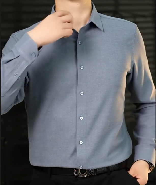 Men's New Pure Cotton Brushed Casual Shirt