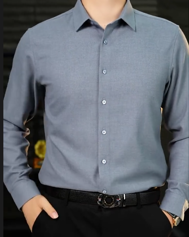 Men's New Pure Cotton Brushed Casual Shirt