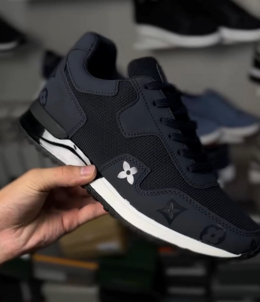 Luxury Glossy Printed Leather Breathable Casual Shoes