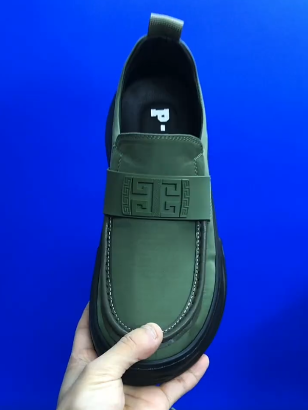 Men's One Foot Canvas Thick Soled Casual Shoes