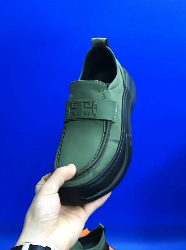 Men's One Foot Canvas Thick Soled Casual Shoes
