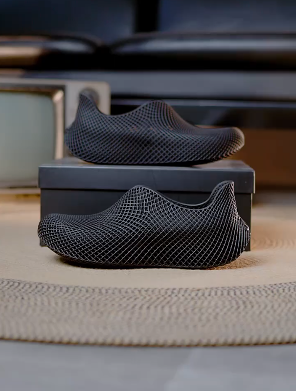 Men's 3D Printed One Foot Casual Shoes