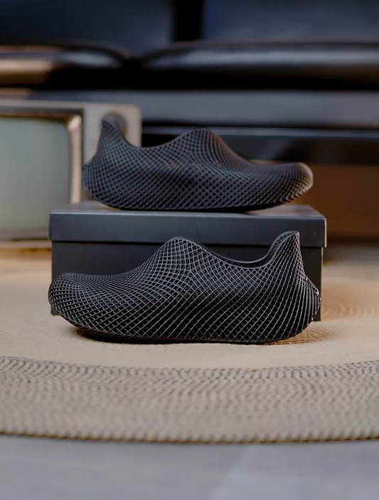 Men's 3D Printed One Foot Casual Shoes
