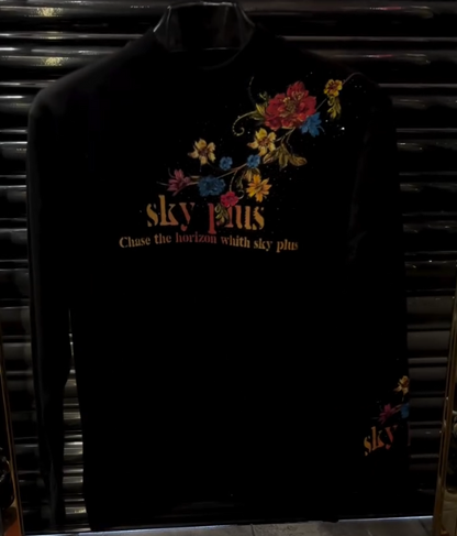 Phoenix Flower Pullover Long Sleeve
