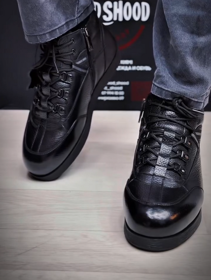 Urban Edge Leather Hiking Boots