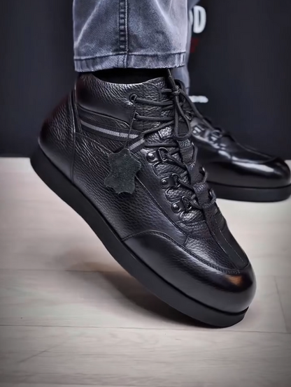 Urban Edge Leather Hiking Boots