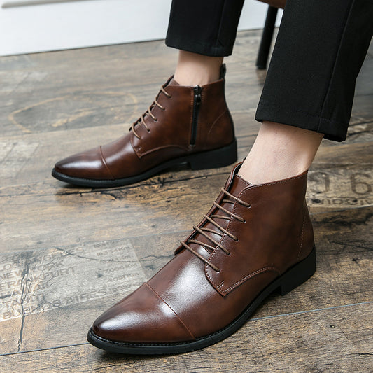 ClassicEdge Lace-Up Boots