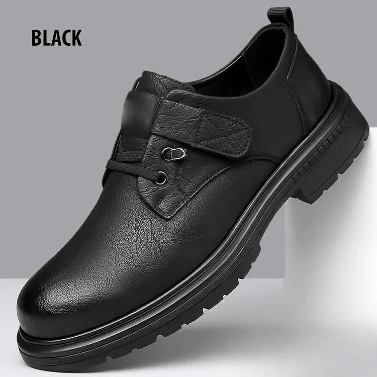 Men's Breathable Retro Leather Soft Sole Shoes