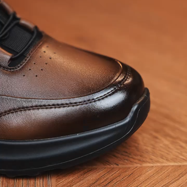 Men's High-end Business Casual Leather Soft Soled Leather Shoes