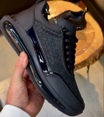 Men's New Cracked Personalized Air Cushion Casual Shoes