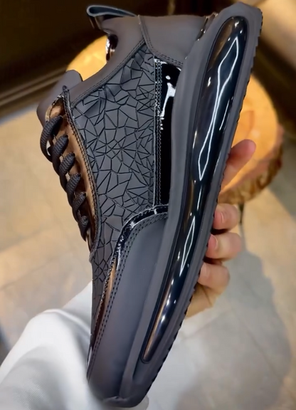 Men's New Cracked Personalized Air Cushion Casual Shoes