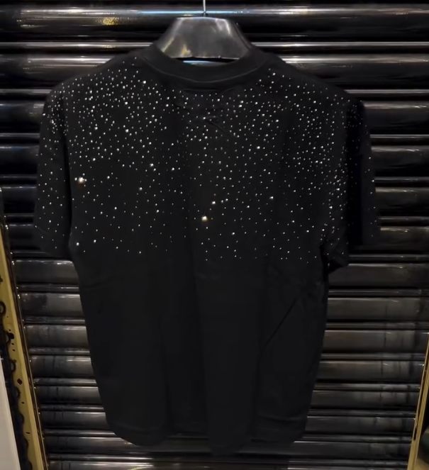 Starry Sky Hot Diamond Short Sleeve