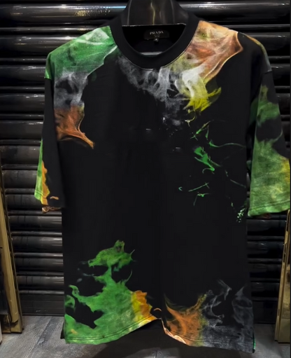 Green Butterfly Hot Diamond Short Sleeve