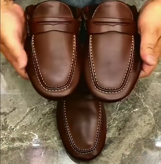 Men's New Handmade Design Soft Leather Shoes
