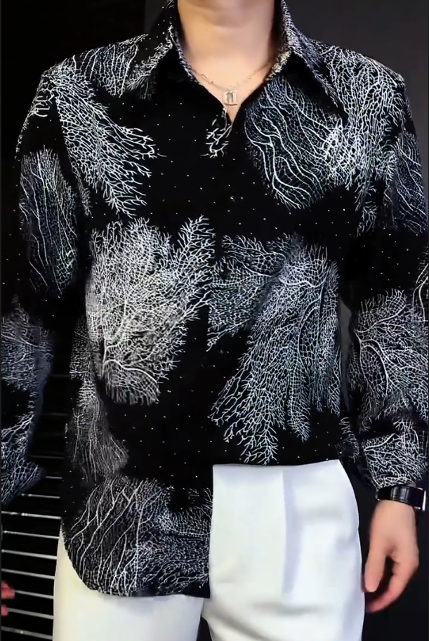 Personalized Printed Long Sleeved Shirt