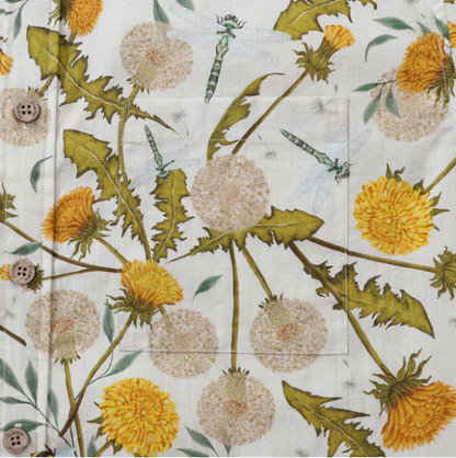 Dandelion Printed Short Sleeved Shirt