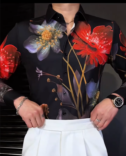 Sparkling Bouquet Long Sleeved Shirt