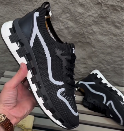 Breathable Mesh Elastic Casual Shoes