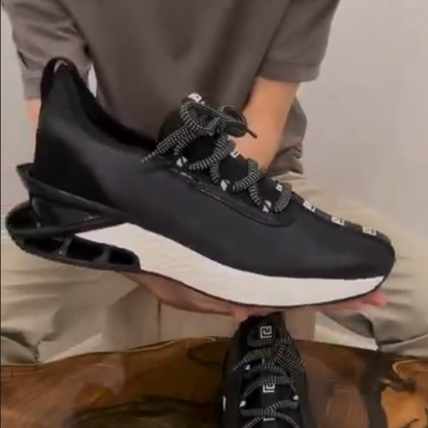 Air Cushion Leather Casual Shoes