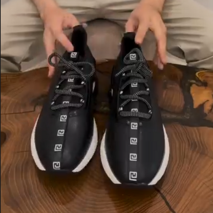 Air Cushion Leather Casual Shoes