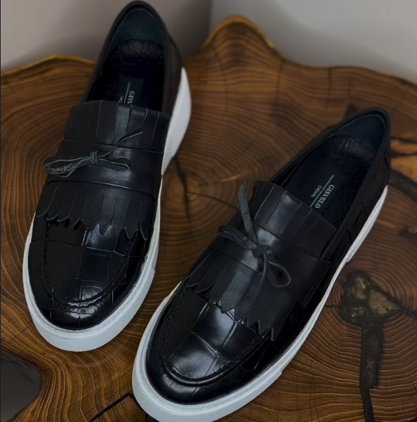 Crocodile Leather Yulefu Shoes