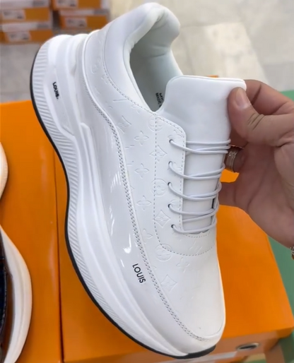 Lightweight Casual Shoes With Leather Lacquer Edges