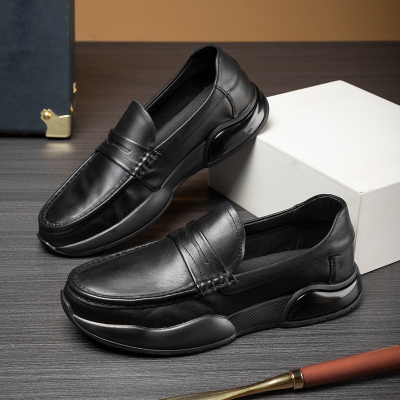 Men's British Business Comfortable Genuine Leather Loafers