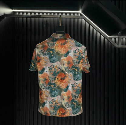 🔥Limited Time Offer 49% OFF🔥Men's New Summer Fashionable Ice Silk Short Sleeved Shirt