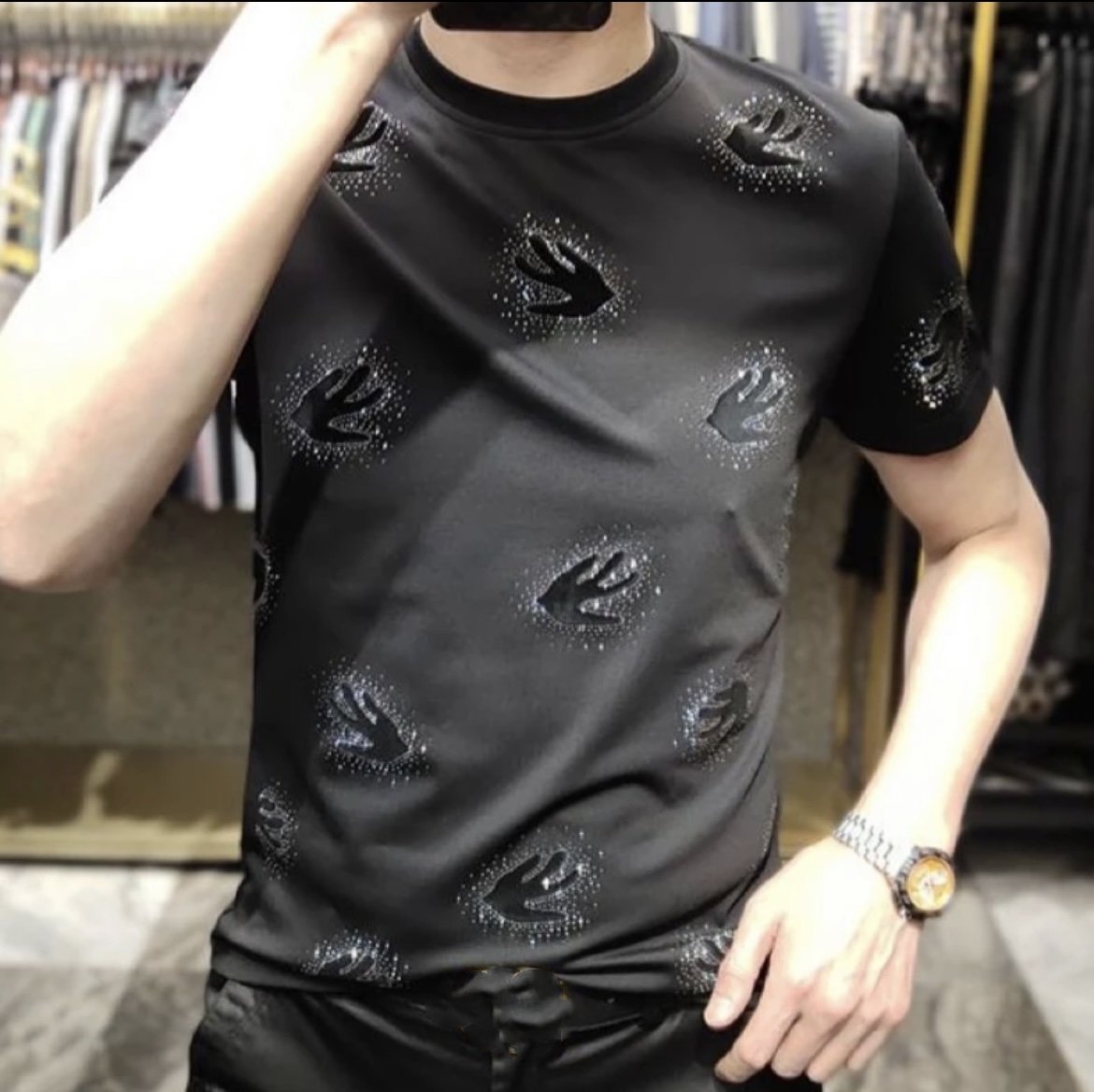 🔥Limited Time Offer 49% OFF🔥Summer New Men's Slim Fit Printed Short Sleeves