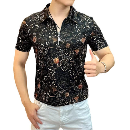 🔥Limited Time Offer 49% OFF🔥Men's Summer High Quality Fashion Trend Short sleeved Shirt