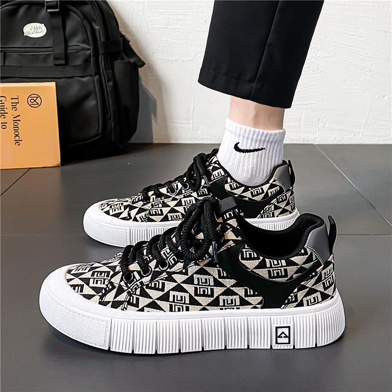 Men's new canvas casual and fashionable board shoes