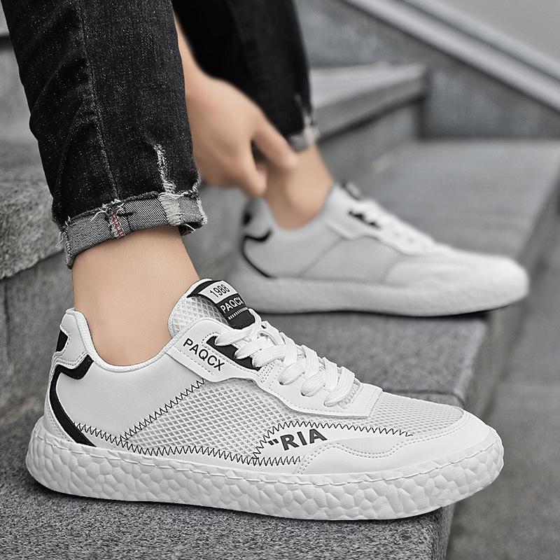 Men's low cut breathable thin casual soft sole trendy sneakers