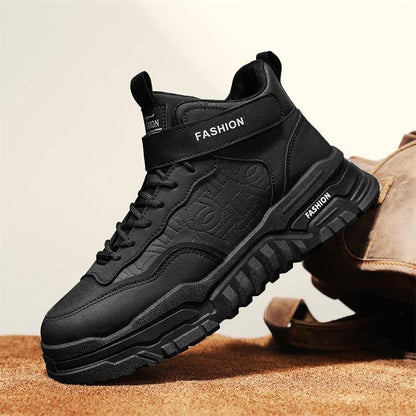 Men's new casual trend waterproof thick soled men's boots